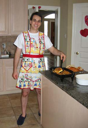 Scot Flipping the French Toast